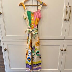 Zara Colorful Patterned Maxi Dress